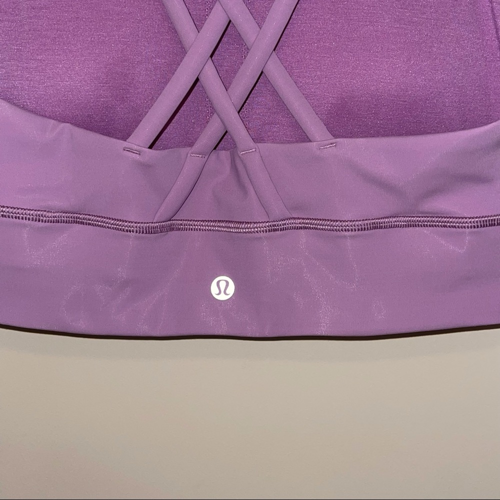 Lululemon Jubilee High-Neck Longline Tough Medium Support Energy Sports Bra| 10 - Picture 5 of 7